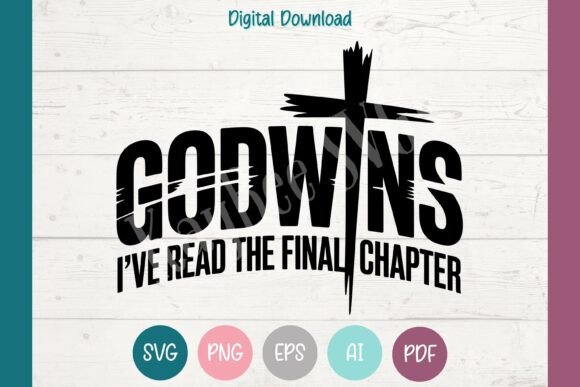 God Wins Christian Graphics & T-Shirt Designs