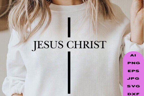 Jesus SVG Faith Christian Graphics for Design
