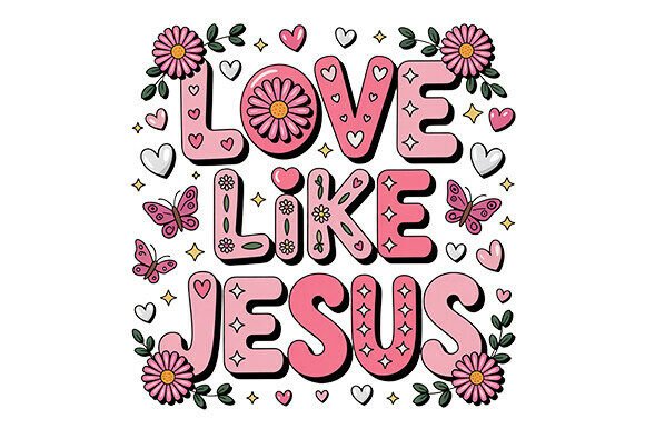 Love Like Jesus Png, Christian: Embroidery Project Review