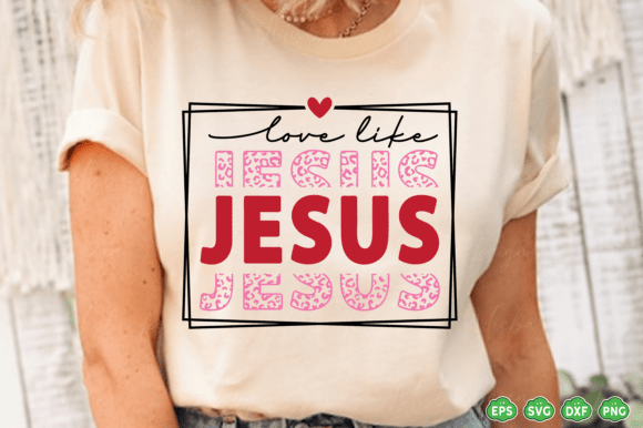 Love Like Jesus SVG: A Designer's Review for T-Shirt Graphics