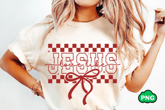 Love Like Jesus SVG for T-Shirt Designs and Branding
