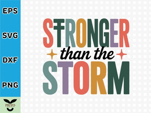 Stronger Than the Storm Christian T-Shirt Graphics Review